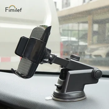 Fimilef Phone Car Holder for Your Mobile Phone Desktop Таблото Phone holder 360 Degree Rotation Cellphone Samrtphone Stand