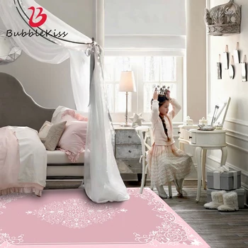 Bubble Kiss модерен дизайн и печат на килими и килими за хола розов килим красиво момиче стая килими на пода нощни килим 2021