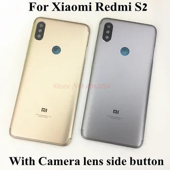 За Xiaomi Redmi S2 оригиналната метална задната обвивка на корпуса на вратата на капака на отделението за батерията корпус аудио + - бутон обектива на камерата LCD дисплей средната рамка