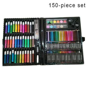 1 комплект за рисуване живопис изкуство Box Set цветни моливи портативен за Децата Начинаещ PUO88