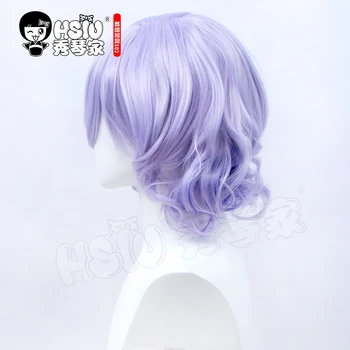 HSIU gameTwisted Wonderland cosplay Epel Felmier перука наклон Таро цвят къса коса + безплатен подарък марка перука капачка