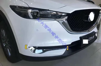 За Mazda CX-8 CX8 2018 2019 ABS хромирани аксесоари външна страна външна предна противотуманная фара крушка тампон за очите