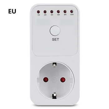 US EU, UK FR BR Plug Electricity Power Source Socket Таймер Socket Countdown Intelligent Time Setting Swtich Таймер Контрол