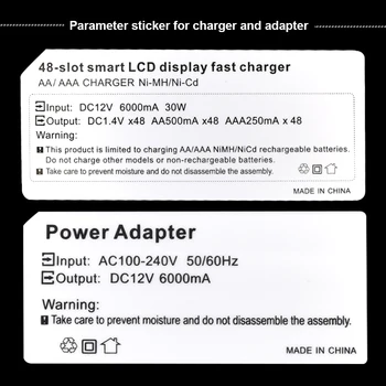 PALO 36/48 слотове AA AAA Battery Fast Smart Charger for AA AAA NiMH NiCD Rechargeable Battery KTV School Hotel Clubhouse Used