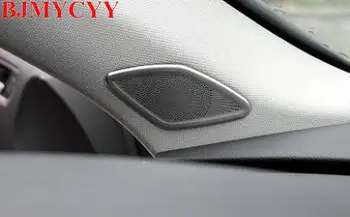 BJMYCYY 2 бр. / компл. колата колона звук от неръждаема стомана декоративни пайети за Audi A3-2017