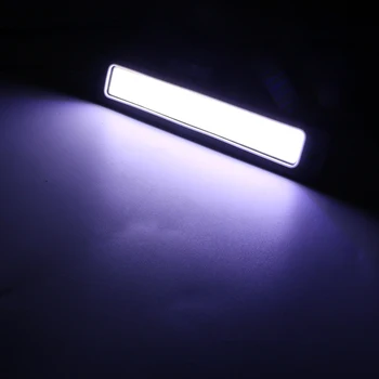 Car-styling LED Car DRL дневни ходова светлина COB водоустойчив противотуманная на прожекторите 2 бр. гъвкави гъвкава лампа за заден ход дневни светлини