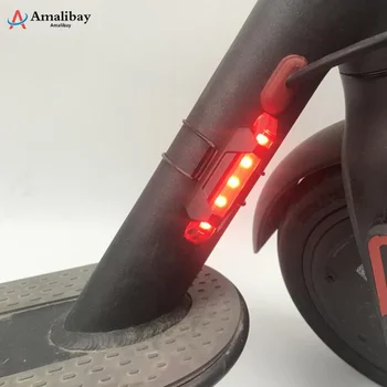 Електрически скутер ярка светлина презареждане за Xiaomi M365 Skateboard Warning Three Modes Safety Riding Light for M365 Pro Скутер