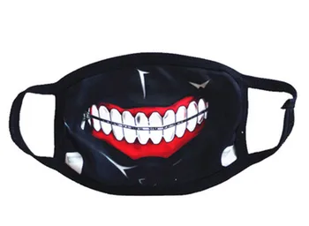 Tokyo Ghoul Kaneki Ken Mask Маска За Лице Cosplay Аниме Светкавица Маски, Реквизит
