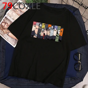 Наруто Summer Harajuku T Shirt Aesthetic Funny Cartoon T-shirt Japanese Fashion Аниме Tshirt Hip Hop Cool Top Tees