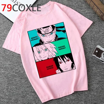 Наруто Summer Harajuku T Shirt Aesthetic Funny Cartoon T-shirt Japanese Fashion Аниме Tshirt Hip Hop Cool Top Tees