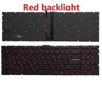 Новата руска клавиатура за лаптоп MSI GL63 8RE GL63 9SD GL63 9SE BG клавиатура Червена