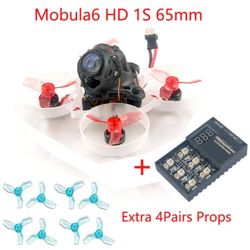 Happymodel Mobula6 HD 1S 65mm Brushless Quadcopter BWhoop Mobula 6 HD FPV Race Drone BNF wi/ AIO 4IN1 Crazybee F4 Lite HD камера