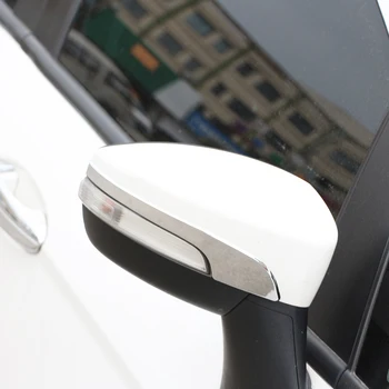 Jameo Auto 2 бр. / компл. ABS Chrome огледало за обратно виждане Cove огледало за обратно виждане тапицерия стикер за Ford Ecosport 2012-2018 Аксесоари