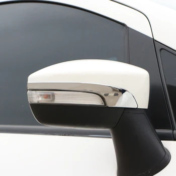 Jameo Auto 2 бр. / компл. ABS Chrome огледало за обратно виждане Cove огледало за обратно виждане тапицерия стикер за Ford Ecosport 2012-2018 Аксесоари