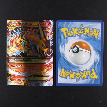 18 бр./компл. TAKARA ТОМИ Pokemon French MEGA Flash Cards Collection Battle детски играчки подарък