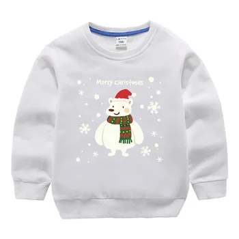 INPEPNOW Коледа детска Hoody за момичета пот риза памук детска Hoody за момчета детски децата качулки юношески облекла
