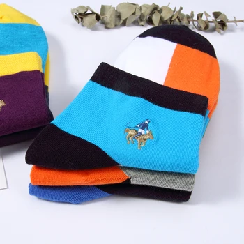 Нови ежедневни чорапи пролет и есен фестивал за автентични дишаща чорап жени дезодорант памучни чорапи-5 чифта