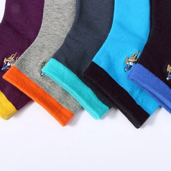 Нови ежедневни чорапи пролет и есен фестивал за автентични дишаща чорап жени дезодорант памучни чорапи-5 чифта
