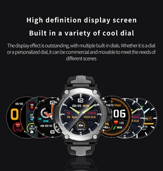 Спортни умни часовници с няколко циферблатами водоустойчив IP67 фитнес гривна сърдечната честота кръвно налягане интелигентна умен часовник 2020