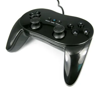 Наперен кабелна classic controller Pro Gamepad джойстик за Nintendo Wii Remote Video Game Console