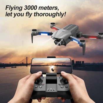 2021 F9 5G WIFI FPV GPS Drone 6K HD двойна камера оптично поток позициониране бесщеточный двигател сгъваем RC Drone Quadcopter RTF Drone
