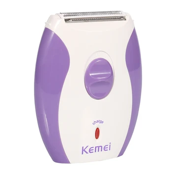 Kemei-280R Акумулаторна женски эпилятор самобръсначка бръснач вълна Depilador за премахване на окосмяване по лицето и тялото на Мария бръснач