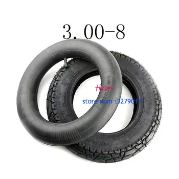 Бутилкаучуковая гума носете 3.00-8 Скутер Tyre & Inner Tube MOBILITY Set SCOOTERS 4PLY Cruise Скутер