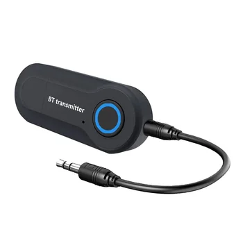 Bluetooth предавател конектор 3.5 мм аудио безжичен адаптер Bluetooth 4.0, стерео аудио трансмитер адаптер за слушалки ТЕЛЕВИЗИЯ