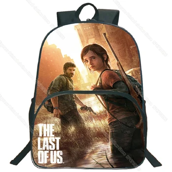 The Last of Us: Part II School Backpack Students Bookbag Джоел Ellie Fashion Teens Boys Girls Surprise Gift School Rucksack