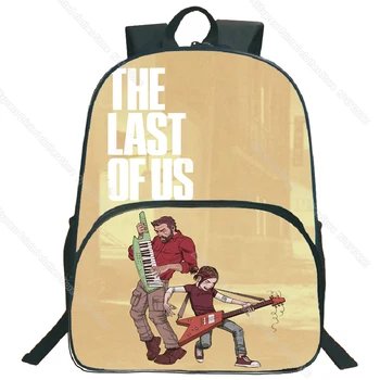 The Last of Us: Part II School Backpack Students Bookbag Джоел Ellie Fashion Teens Boys Girls Surprise Gift School Rucksack