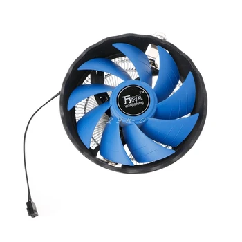 Fan Cooler Blade 120mm Aluminium PC CPU Охладител на вентилатора за охлаждане за Intel 775/1155 AMD 754/AM2