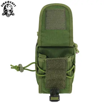 SINAIRSOFT Tactical Molle Belt Pouch Waist Pack Bag Small Pocket Military Running Pouch Camping Bag мобилен телефон, портфейл пътен инструмент