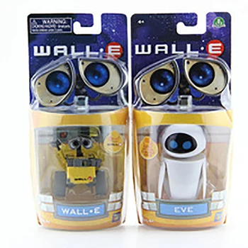 2020 нов пристигане Wall-E Робот Wall E & EVE PVC фигурка колекция модел играчки кукли с предавателна костюм