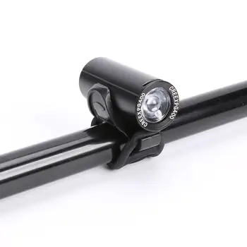 Алуминиев мини USB за зареждане Highlight 350LM XPG LED велосипедна фаровете водоустойчив фенер МТБ предни светлини велосипеден светлина
