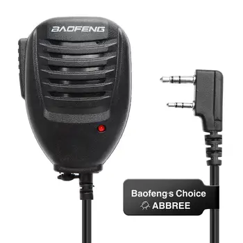Оригинал BaoFeng UV-5R преносим микрофон, високоговорител и микрофон за ПР за Baofeng Уоки Токи UV-5R Plus BF-888S UV B6 UV-10R Радио