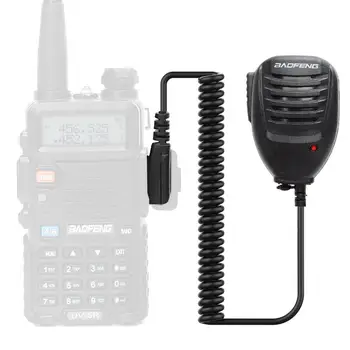 Оригинал BaoFeng UV-5R преносим микрофон, високоговорител и микрофон за ПР за Baofeng Уоки Токи UV-5R Plus BF-888S UV B6 UV-10R Радио