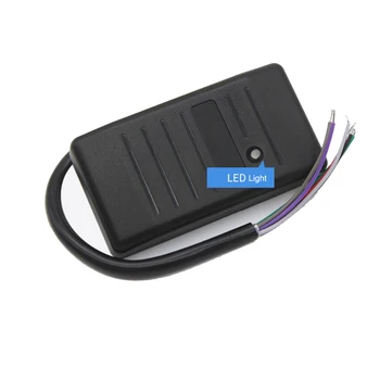 125 khz контрол на достъп, RFID Четец за Карти водоустойчива IP65 Wiegand 26 34 Card Reader led индикатори за сигурност RFID EM ID Card Reader
