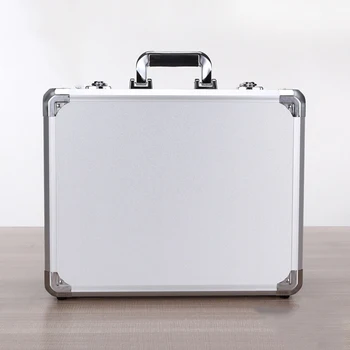 450 * 360 * 200 mm преносимо оборудване за осигуряване на сигурност инструмент куфар, куфар алуминиева кутия за инструменти удароустойчив Инструменти Tool Case с пяна