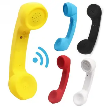 Ретро стерео мобилен телефон домашни приемници радиационна защита на телефонна слушалка на КОРЕМА удобни аксесоари за разговори за безжична връзка Bluetooth