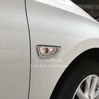 За Buick Encore 2012-2019 вратата на светлина поворотник лампа панел на кутията рамка, протектор и апликации ABS хром аксесоари за полагане на автомобили