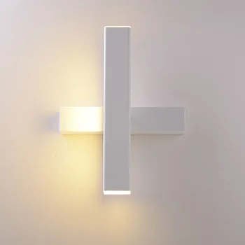Feimefeiyou creative led wall lamp проста съвременната мода спалня, коридор, пасаж, стенни спалня нощна лампа регулируем ъгъл на наклона