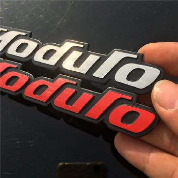 3D алуминий Mugen емблема-хром лого задни икона за багажника на автомобила на стикера на колата-стайлинг за Honda Accord, Civic CRV Fit черно и червено