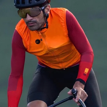 SDIG колоездене жилетка 2020 Мтв велосипед ветрозащитный репелент жилетка без ръкави оранжев велосипед облекло chaleco ciclismo reflectan