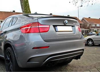 Крило, спойлер на устните хобота на автомобила Задего въглеродни влакна X6 E71 на BMW 2008-2013