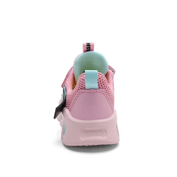 Детска градина момиче спортни обувки розова основно училище Детски обувки да се носят удобни момичета спортни маратонки 8936
