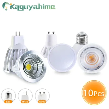 Kaguyahime 10pcs LED лампа MR16 E27 GU10 240V AC 220V лампа Spot Light SMD2835 Лампара High Bright Decor Lighting LED Spotlight