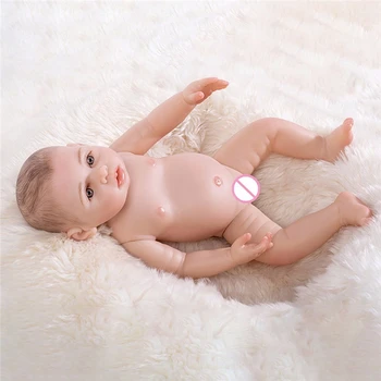 NPK Bebe Reborn Full Body Silicone Reborn Baby Doll Lifelike Boneca Reborn Bath Toy подарък за Рожден Ден за деца