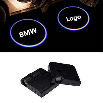 2 безжични led проектор вратата на колата Добре дошли светлина лазерен лого за BMW E36 E46 G30 E90 E60 E39 F10 F20 E91 E87 X5 E53 E70 X1 X6 M GT