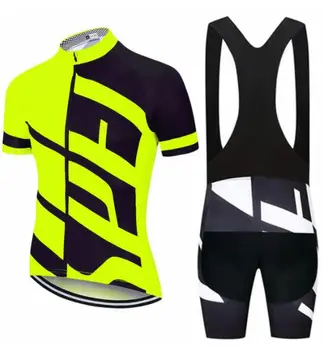 Лятна екип Колоездене Джърси комплект Мъжки дрехи велосипедна облекло велосипедна облекло дишаща костюм с къс ръкав трико ciclismo hombre