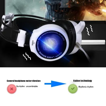 Унисекс слушалки слот конкурентни игри G2 кабелна гейм слушалки слушалки с микрофон за PS4 PC, лаптоп, телефон нова 2021
